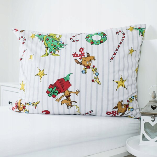 Jerry Fabrics povlečení Grinch Grinchmas 140x200 70x90