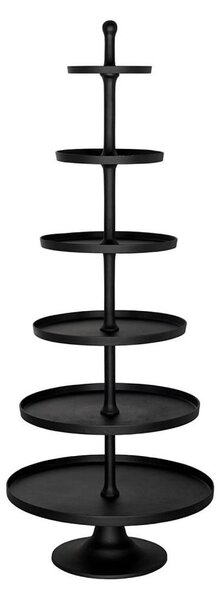Eglo 427651 - Servírovací stojan BABIRIK 206x79 cm černá
