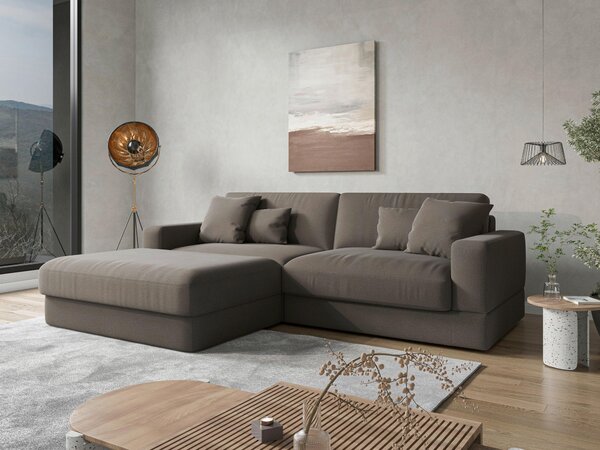 ROHOVÁ SEDAČKA, textil, barvy grafitu Sit & More - Sedací soupravy, Online Only