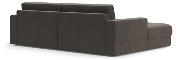 ROHOVÁ SEDAČKA, textil, barvy grafitu Sit & More - Sedací soupravy, Online Only