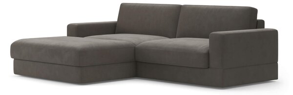 ROHOVÁ SEDAČKA, textil, barvy grafitu Sit & More - Sedací soupravy, Online Only