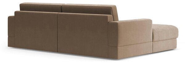 ROHOVÁ SEDAČKA, textil, hnědá Sit & More - Sedací soupravy, Online Only
