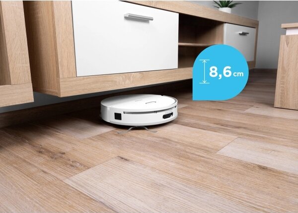 Concept VR4050-Chytrý robotický vysavač s mopem 2v1 OPTIMUS 5200 mAh bílá