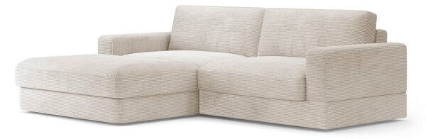 ROHOVÁ SEDAČKA, textil, krémová Sit & More - Sedací soupravy, Online Only