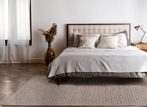 Přírodní koberec FIR WOOL 70x140 cm 2600 g/m2 béžová
