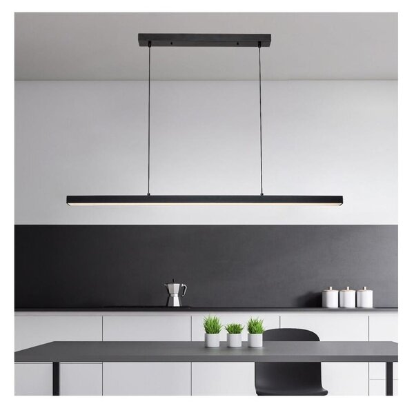 Brilagi - LED Lustr na lanku PAXIS LED/30W/230V 120 cm černá