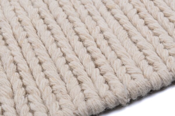 Přírodní koberec FIR WOOL 120x170 cm 2600 g/m2 krémová