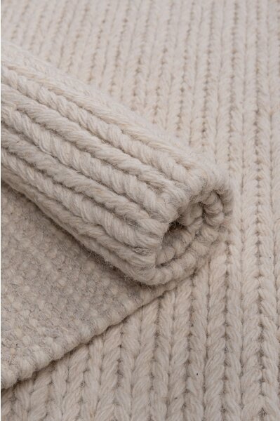 Přírodní koberec FIR WOOL 120x170 cm 2600 g/m2 krémová