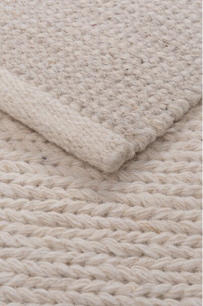 Přírodní koberec FIR WOOL 120x170 cm 2600 g/m2 krémová