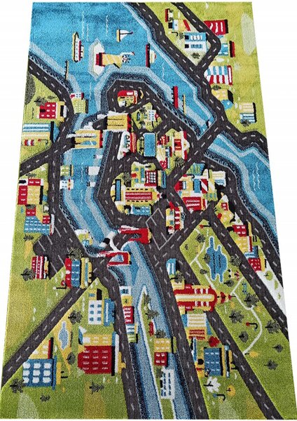 Koberec s krátkým vlasem 150 x 150 cm