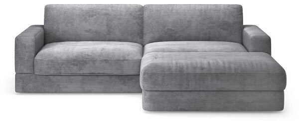 ROHOVÁ SEDAČKA, textil, šedá Sit & More - Sedací soupravy, Online Only