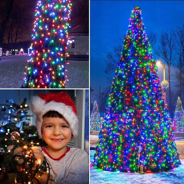 Vánoční osvětlení na stromeček SuperLED venkovní 68 m, 501 - 1000 LED