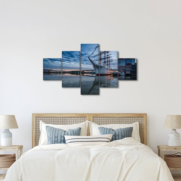 Obraz plachetnice (125x70 cm)