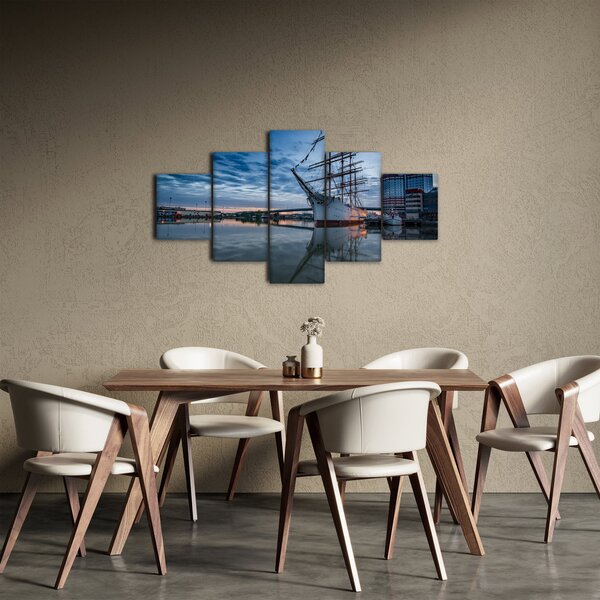 Obraz plachetnice (125x70 cm)