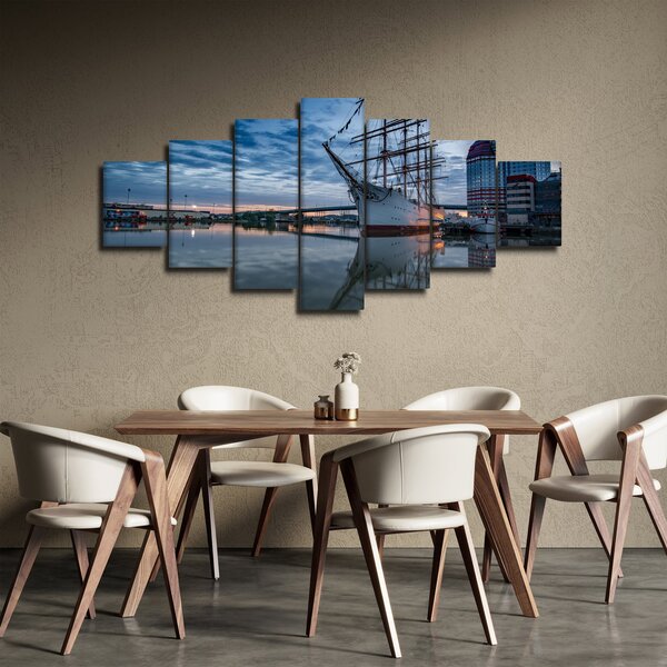 Obraz plachetnice (210x100 cm)