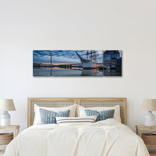 Obraz plachetnice (170x50 cm)