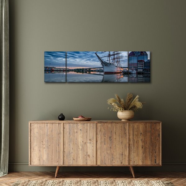 Obraz plachetnice (170x50 cm)