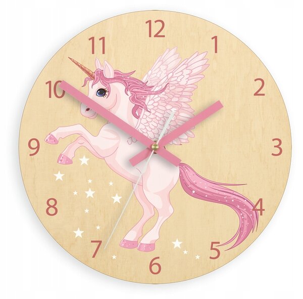 Nástěnné hodiny ModernClock béžové 30 cm