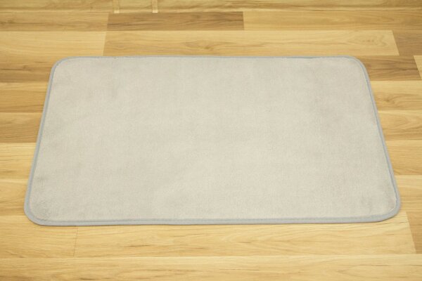Koupelnový kobereček Bathmat světle šedý