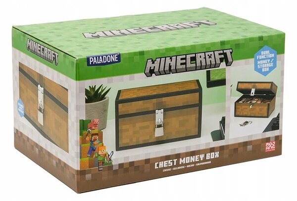 KAJAWIS pokladnička MINECRAFT box JMÉNO dítě