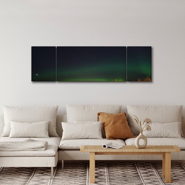 Obraz polární záře (170x50 cm)