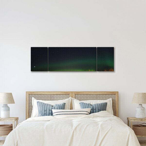 Obraz polární záře (170x50 cm)