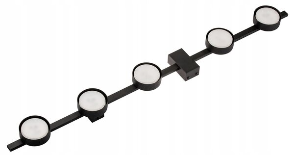 Stropní svítidlo Lumiled černé 5bodové GX53 hliník industriální