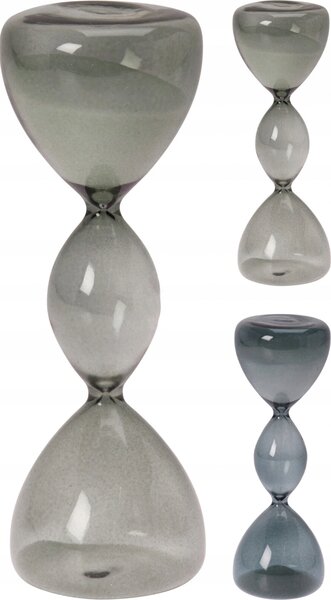 Přesýpací hodiny H&L šedé 6 cm