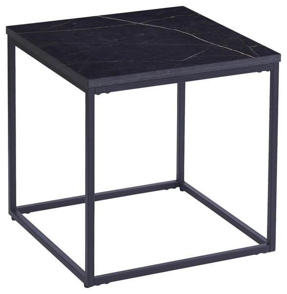 KONFERENČNÍ STOLEK, černá, kov, kompozitní dřevo, 45/45/45 cm Ti'me - Konferenční stolky, Online Only