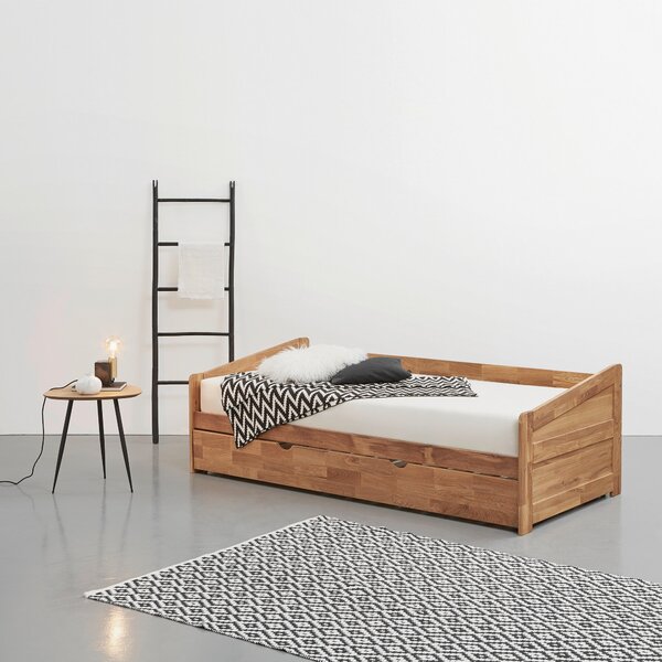 VÝSUVNÁ POSTEL, 90/200 cm barvy dubu Livetastic - Dětské postele, Online Only