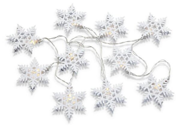 Markslöjd 703747 - LED řetěz PRINCE 10xLED/3xAA 2,15m teplá bílá