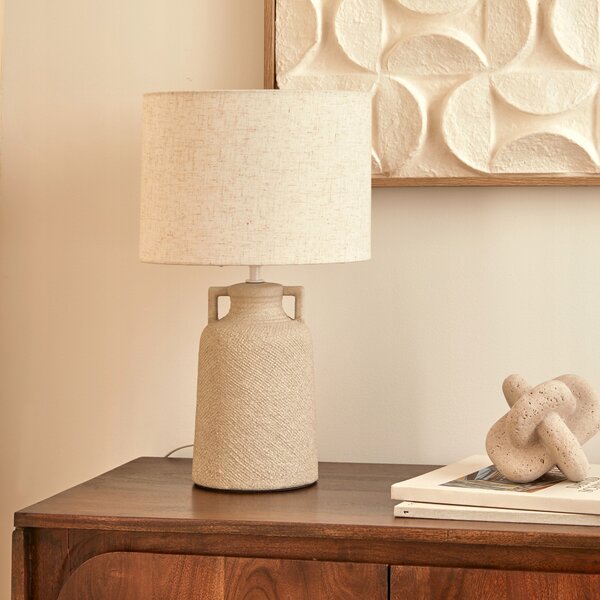Stolní lampa Atmosphera GIBUS bílá 60 W