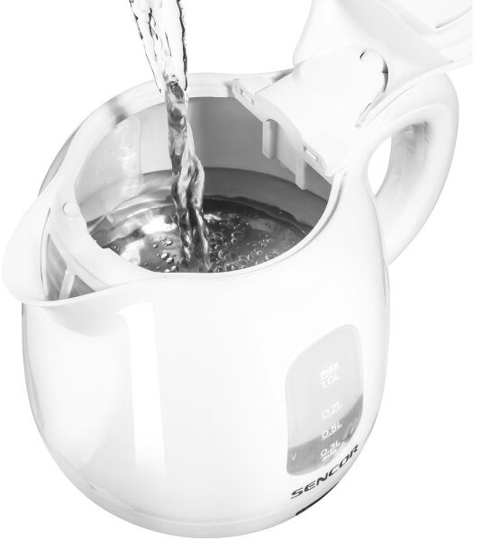 Sencor - Rychlovarná konvice 1 l 1100W/230V bílá