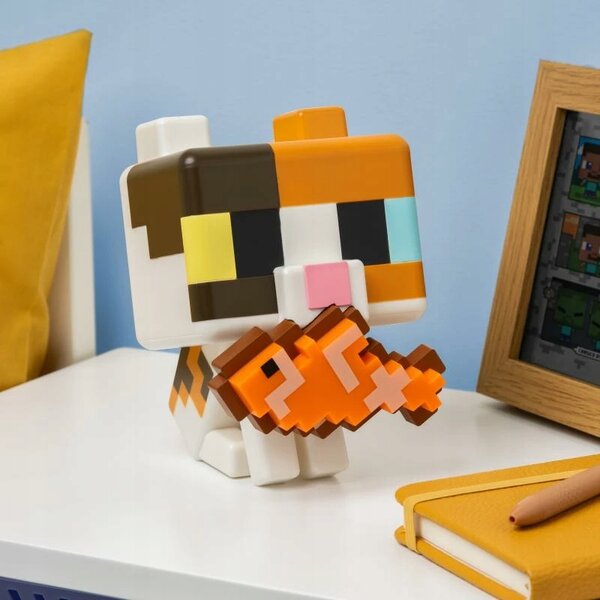 Noční lampa Paladone Minecraft vícebarevná 15 cm