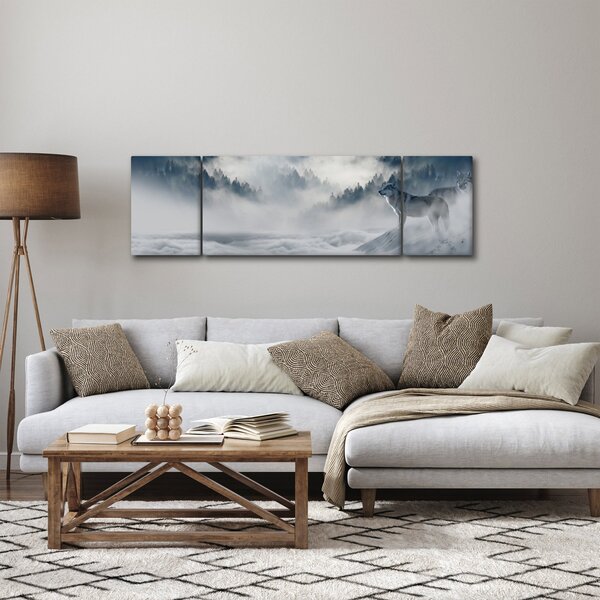 Obraz vlků (170x50 cm)
