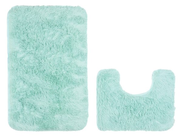 Sada koupelnových koberečků SILK MR-104 2PC mátová