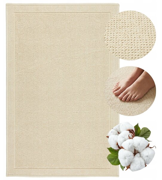 Koupelnová předložka e-floor protiskluzová bavlněná 60x90 cm