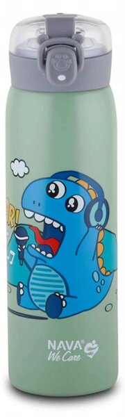 Termohrnek NAVA pro děti 500 ml zelený We Care