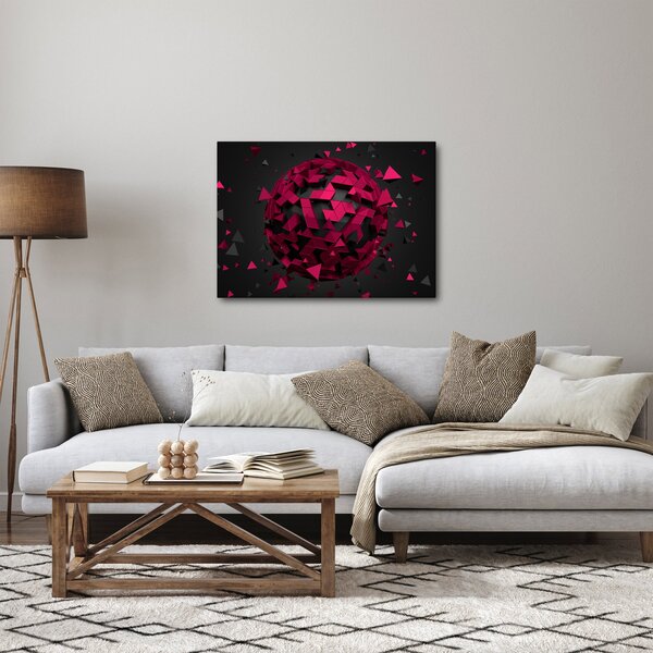 Obraz 3D abstrakce (70x50 cm)