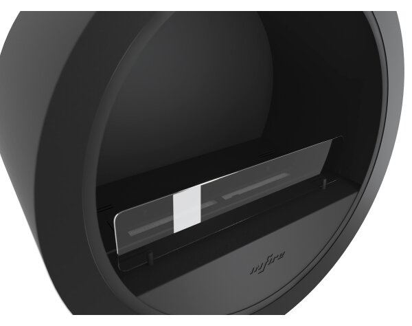 InFire - Závěsný BIO krb pr. 70 cm 3kW černá