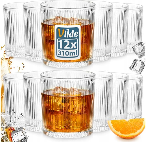 Sklenice na nápoje Vilde 310 ml 12 ks