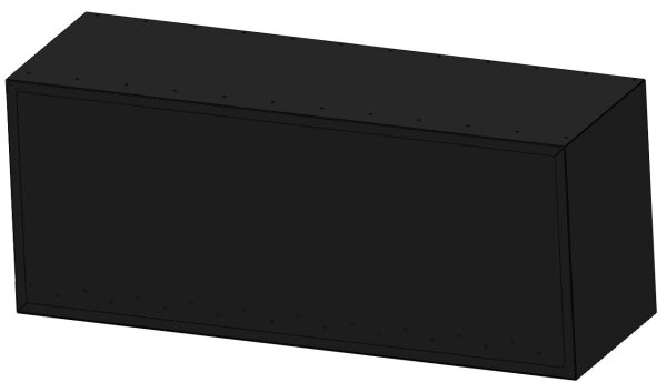 InFire - Rohový BIO krb 110x45 cm 3kW černá