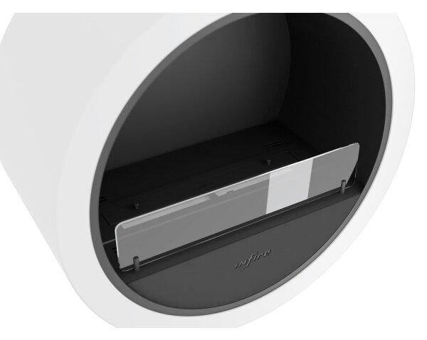 InFire - Nástěnný BIO krb pr. 70 cm 3kW bílá