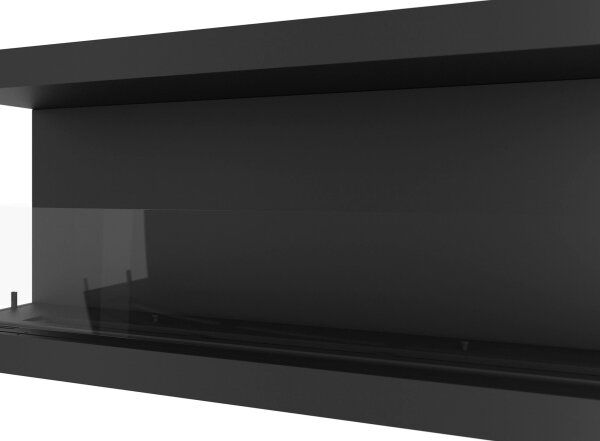 InFire - Vestavěný BIO krb 120x50 cm 5kW černá