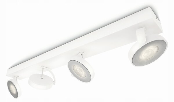 Kulatý Stropní Svítidlo Philips 9,3 x 62,8 cm bílé
