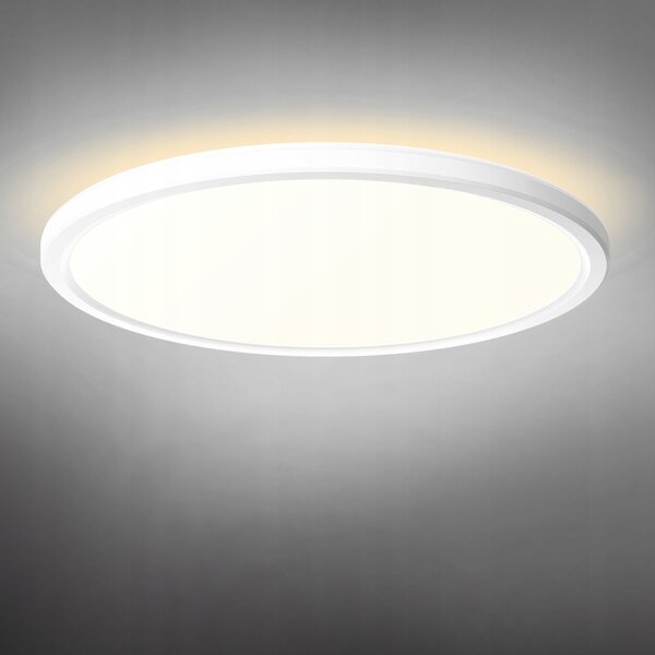 LED svítidlo s podsvícením stropní svítidlo VIDEX DL5R 22W 3000K–4000K–5000K Bílé