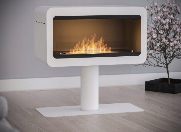 InFire - BIO krb 82,5x78 cm 3kW bílá