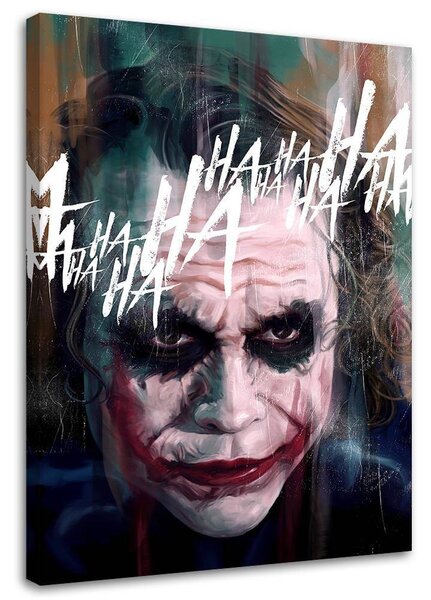 Obraz na plátně Heath Ledger je Joker - Dmitry Belov Rozměry: 40 x 60 cm