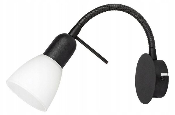 Nástěnné svítidlo Rabalux černé E14 40 W
