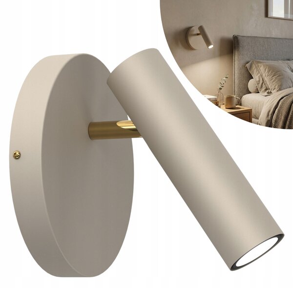 Nástěnné svítidlo Luminex béžové, žluté GU10 8 W